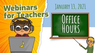 Learning about CodeMonkey's Coding Platform  | Jan 13th 2021 | CodeMonkey Office Hours for Teachers