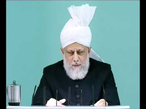 Friday Sermon: 22nd October 2010 - Part 3 (Urdu)