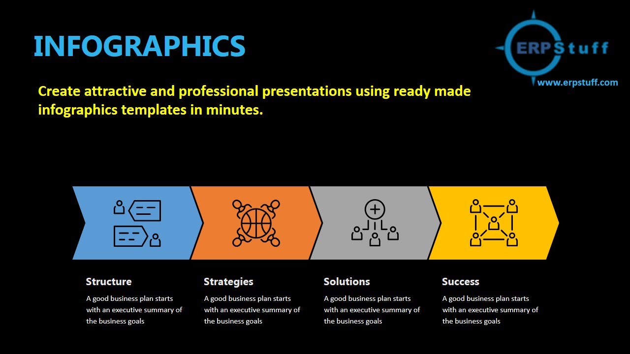 Introduction to INFOGRAPHICS to create Professional PowerPoint Presentations in Minutes