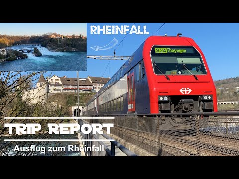 [TRIP REPORT 02] Ausflug zum Rheinfall | S33 Winterthur - Schloss Laufen (1. Klasse) | Stadler KISS