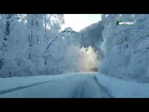Transalpina iarna - traseu spre Domeniul Schibil Sureanu