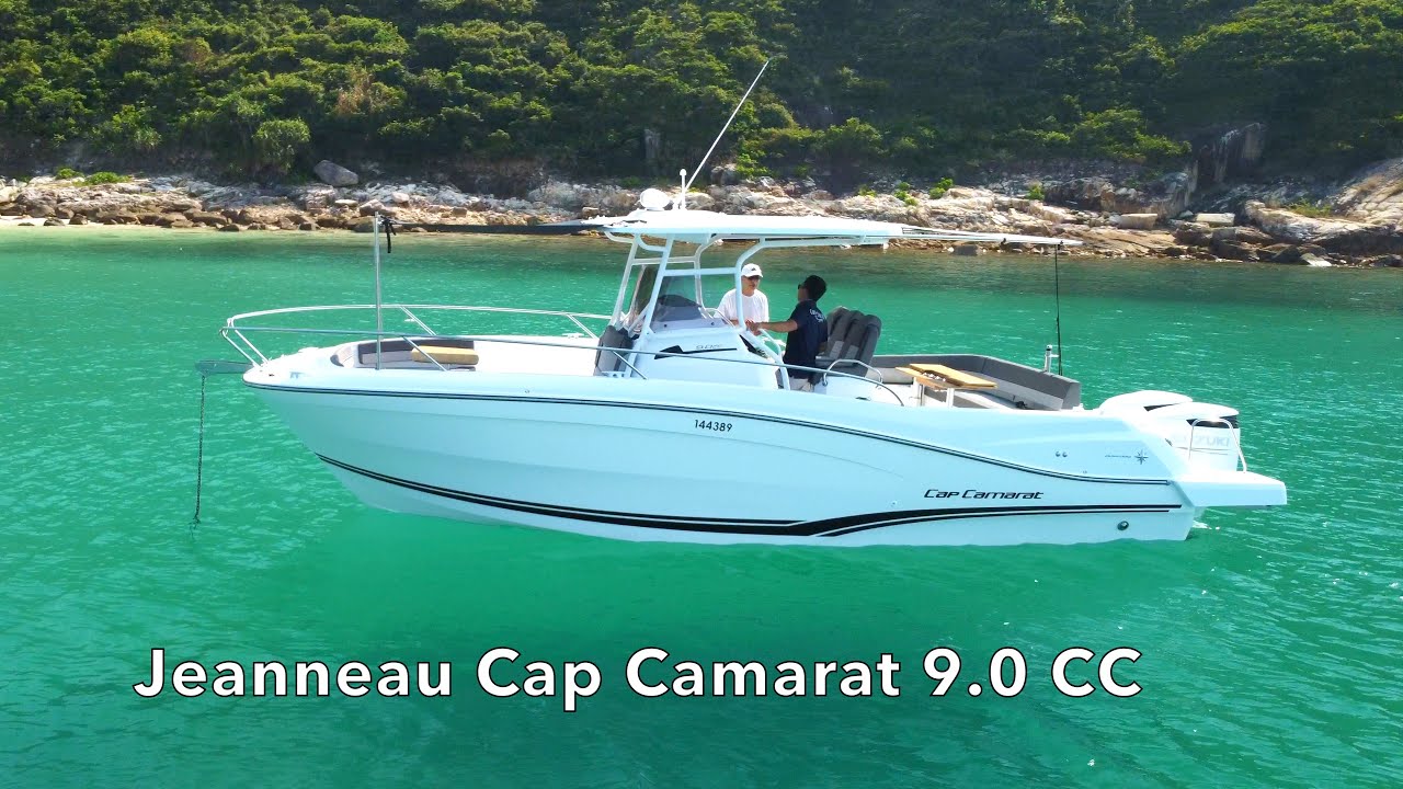 Jeanneau Cap Camarat 9.0 Centre Console Wakthrough