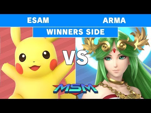 MSM 179 - PG | Esam (Pikachu) vs KH | Arma (Palutena) Winners Side - Smash Ultimate