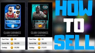 *PRICE LIST* HOW TO SELL YOUR PLAYERS IN NBA LIVE MOBILE 20!!!