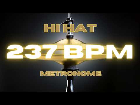 237 BPM - Hi Hat Metronome