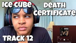 ICE CUBE “ DEATH CERTIFICATE ALBUM REACTION “ THE BIRTH “