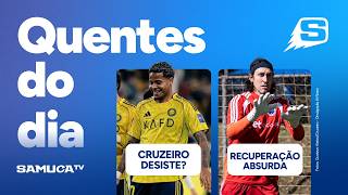 CRUZEIRO VAI DESISTIR DE WESLEY? RECUPERAÇÃO ABSURDA DO CÁSSIO