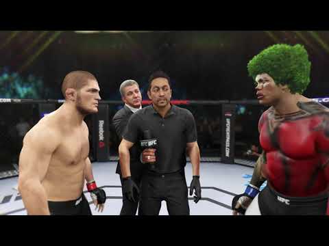Khabib vs. Ugly Clown - EA Sports UFC 2 - Champion Fight 🦅