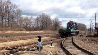 preview picture of video '[LG] TEM2-2735, scènes de travaux au bord des voies - Working around the railroad'