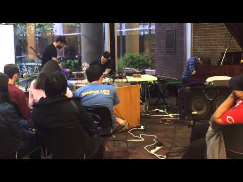 Aaron Martin, Sontag Shogun & Diving Bell at the library 4/23/14