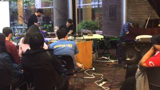 Aaron Martin, Sontag Shogun & Diving Bell at the library 4/23/14