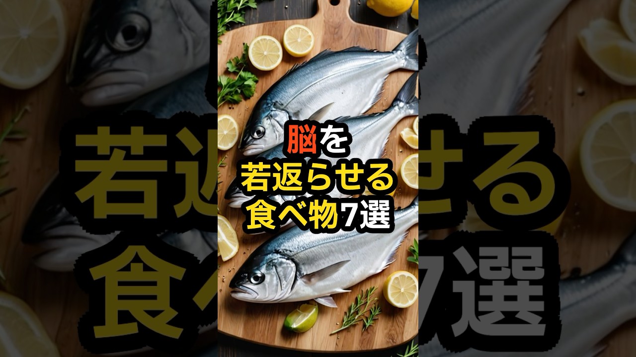 脳を若返らせる食べ物7選　#shorts　#血管　#若返る　#健康診断　#食べ物　#雑学　#予防　#医療　#予防医療　#予防医学　#病気