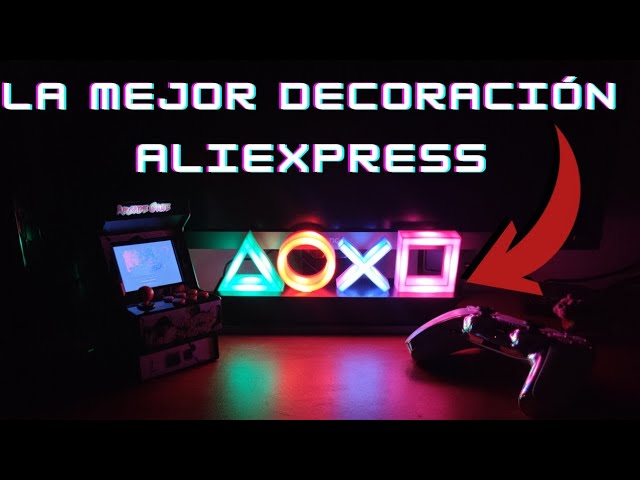 Vídeo relacionado con Luz Iconos PlayStation - Lámpara Oficial con 3 Modos, Decoración Gamer Reactiva a Sonido