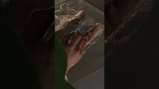 gold leaf painting process