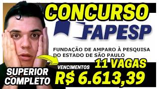 CONCURSO FAPESP 2026