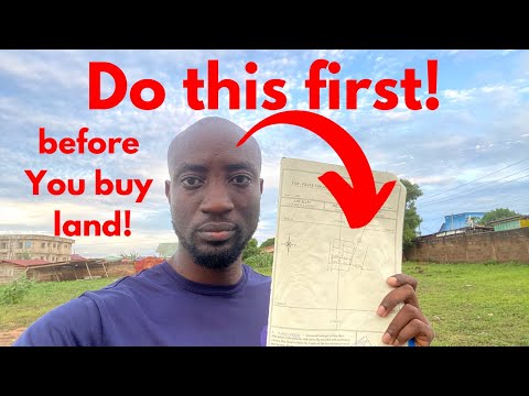 Do this before you buy land in Ghana 🇬🇭 - How I lost $20,000