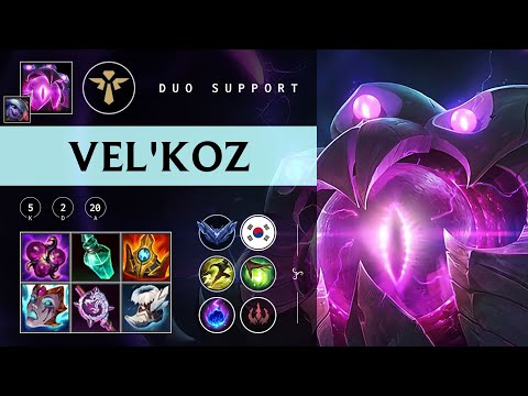 Vel'Koz Support vs Karma - KR Diamond Patch 25.24