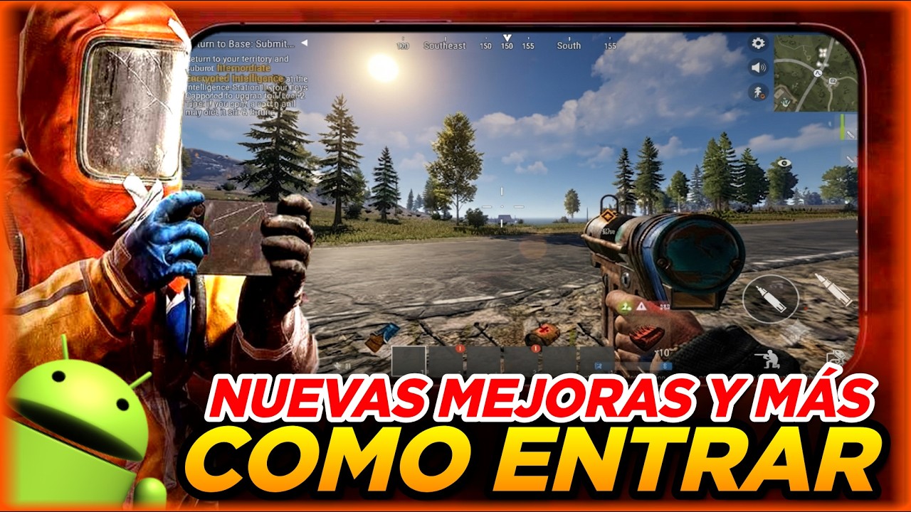 POR FIN - Rust Mobile Gameplay + Como Descargar  y Jugar + Novedades (Android Gameplay Beta 2)