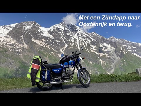 Edelweisspitze juni 2022 met de Zündapp GTS50