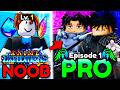 LUCKIEST Start Going From NOOB To PRO In Anime Expeditions Roblox Episode 1