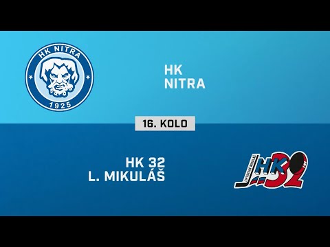 16. kolo: HK Nitra – HK 32 Liptovský Mikuláš 3:1 (HIGHLIGHTY)