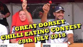Chilli Eating Competition - Great Dorset Chilli Festival - Saturday 28th July 2018