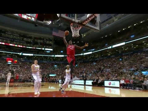 Raptors Highlights: Siakam's Breakaway Slam - March 27, 2018