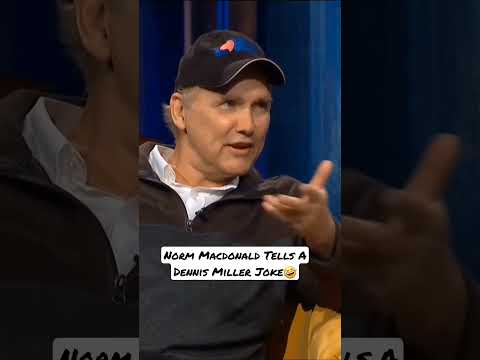 Norm Macdonald Tells A Dennis Miller Joke!😂 #shorts #normmacdonald #dennismiller #lightsout