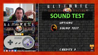 Dicas e Truques: Sound Test — Ultimate Mortal Kombat 3 (SNES)