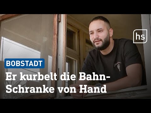 Ende für die alte Schranken-Kurbel in Bobstadt | hessenschau