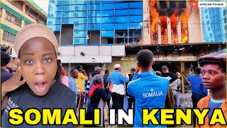 Unexpected Fire & Chaos in Largest Somali Community in Kenya/ Raw Unfiltered