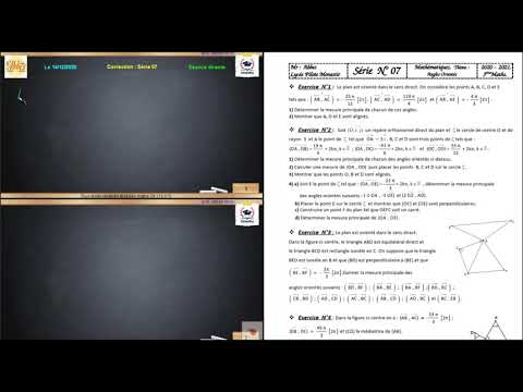 Révision Angle orienté 3Maths