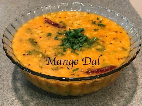 how to make mango dal recipe | raw mango dal recipe andhra style | mamidikaya pappu recipe in cooker Video