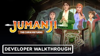 Представлен новый трейлер настольной цифровой игры Jumanji: The Curse Returns по мотивам фильма 1995 года