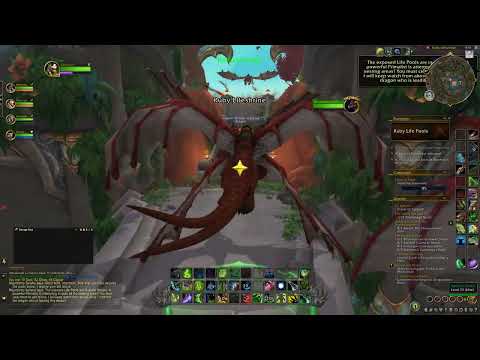 How to: Tank The Ruby Life Pools-Dungeon route (Heroic) (no commentary)