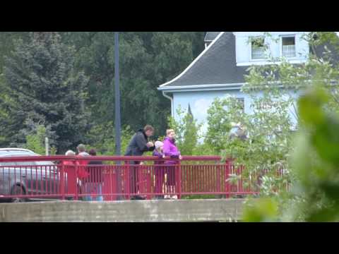 Hochwasser in Berga/Elster 2. Juni 2013 ca. 12:00 Uhr