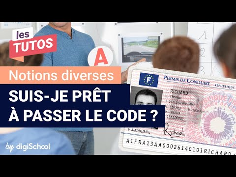 Suis-je prêt à passer le Code de la route
