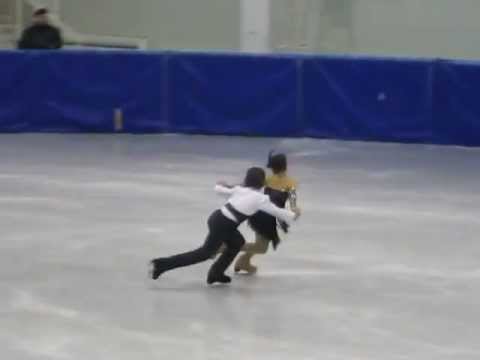 2012. Santa Claus Cup - Gergana Bolashikova/Dimitar Bolashikov Free Dance.avi