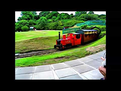 Small steam train at The Lappa Valley Steam Railway, in Cornwall! (From 2003!)