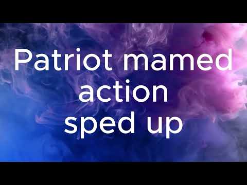 Patriot Mamed Action Sped uP