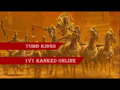 1v1 Ranked - Tomb Kings [vs High Elves] - Necropolis Knights are so good - Total War: Warhammer 2