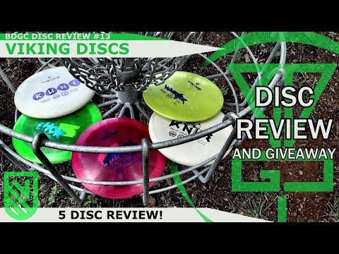 BDGC Disc Review #13: Viking Discs - Thor, Ragnarok ...