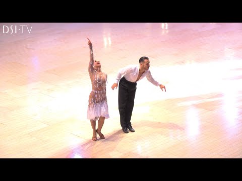 Klemen Prasnikar & Alexandra Averkieva Jive Amateur Latin Final   Blackpool 2019 DSI TV