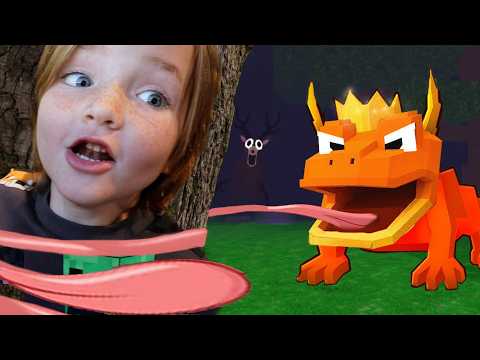 new FROG BOSS for 99 Nights in the Forest!!  Niko tries to Defeat King Frogs to open a Secret Chest