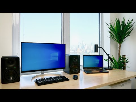 Desk Tour - The ULTIMATE Work From Home Setup