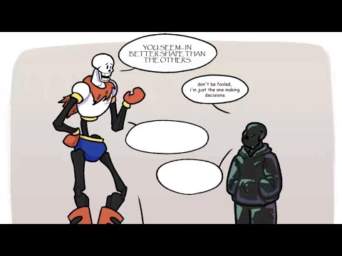 Papyrus Meets the Bad Time Sans' |An Undertale Comic Dub