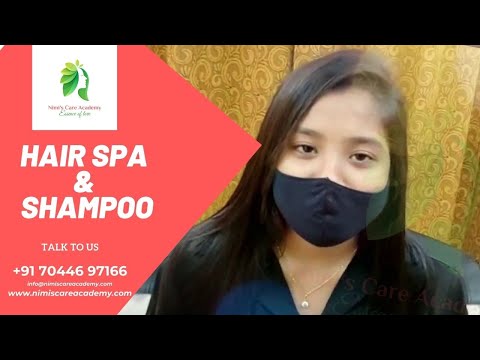 Hair Spa & Shampoo | Nimi's Care Academy | Best Beauty Salon in Kolkata