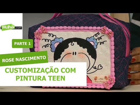 Customização com Pintura Teen - Rose Nascimento - 17/07/2019 P1