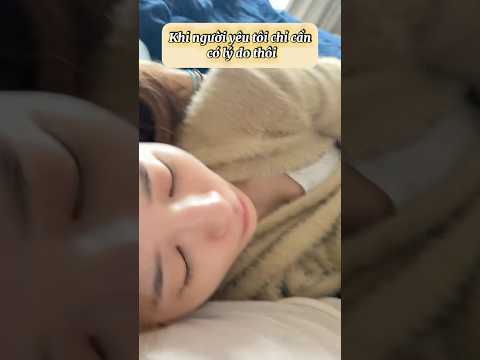 Khi người yêu tôi chỉ cần có lý do thôi😌 #haihuoc #couple