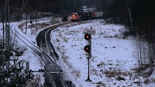 preview picture of video 'CN 2886 at Falding (09DEC2014)'